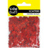 Red Colour Star Shape Scatters